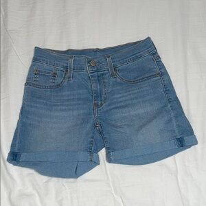 Levi's Classic Blue Jean Shorts for Women